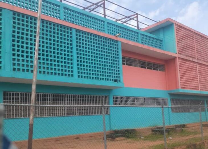 Espacios de la institución carecen de techo