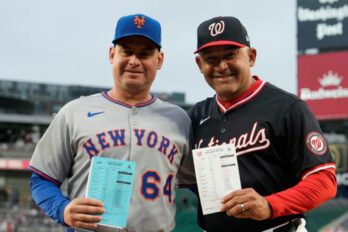 Carlos Mendoza y Miguel Cairo