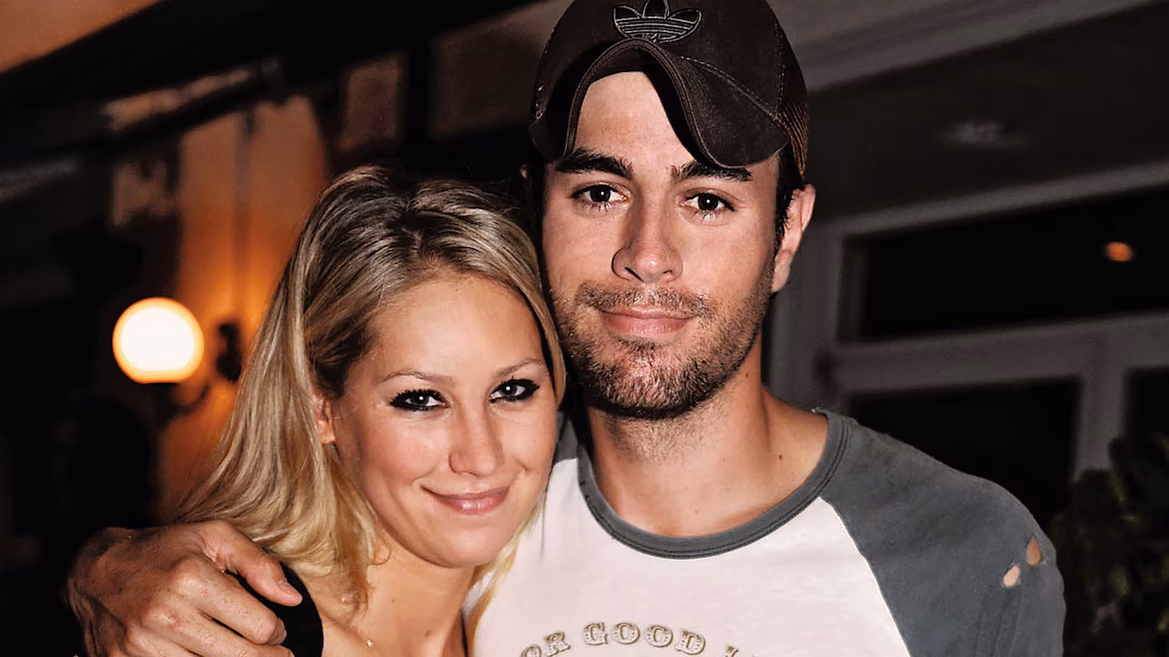 Enrique Iglesias y Anna Kournikova