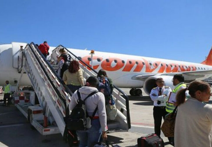 Venezolanos vuelo EEUU