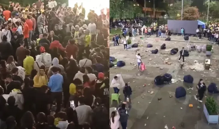 Colombia y Venezuela pelea
