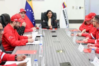 Delcy Rodríguez productividad petrolera