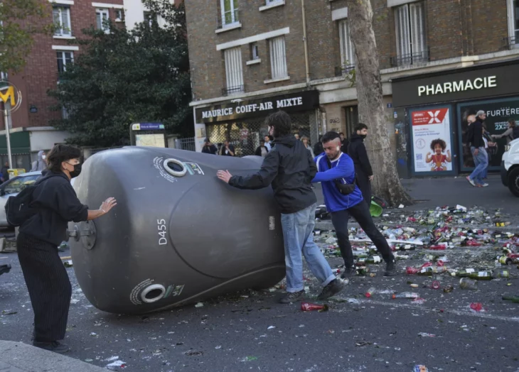 Francia protestas
