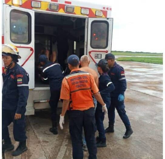 Explosión hangar La Paragua