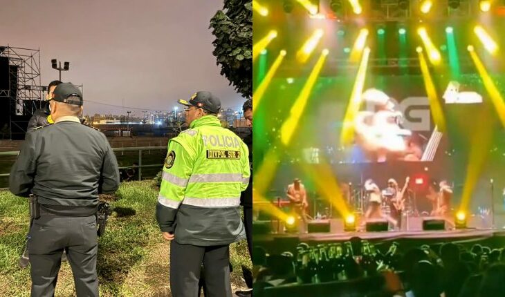 Cumbia disparos concierto Perú