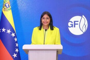 Vicepresidenta Delcy Rodríguez