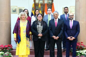 Ronda de Consultas Políticas Venezuela e India