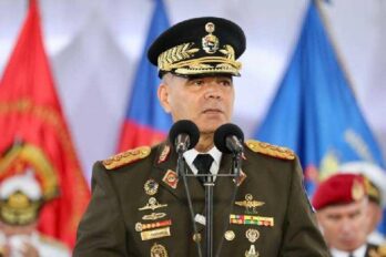 El ministro para la Defensa, Vladimir Padrino López