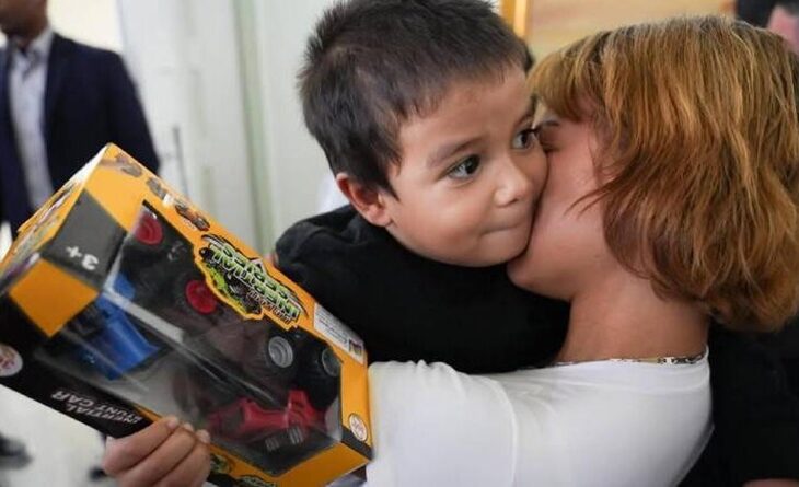 Seis niños retornan Misión Vuelta a la Patria