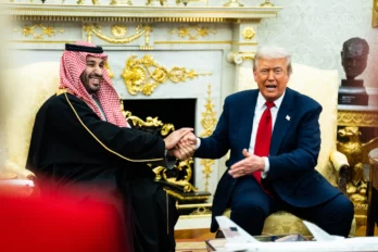 trump y Arabia Saudí