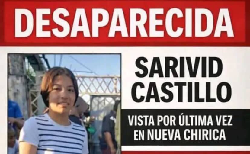 Missing Teenager Search in Nueva Chirica