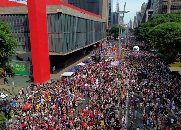 Brasil mujeres protesta