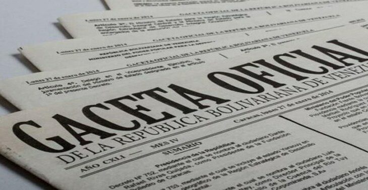 Gaceta estado de emergencia económica