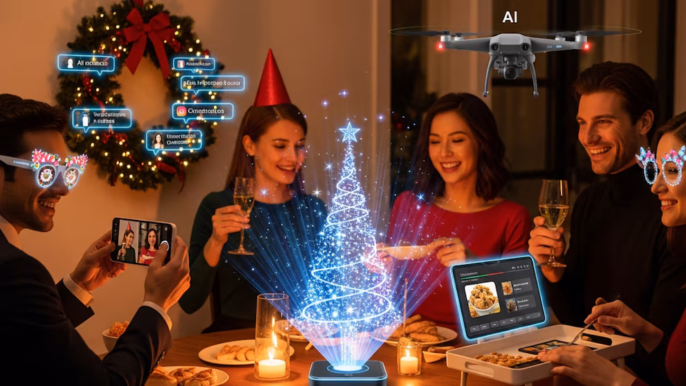 IA fiestas de fin de año