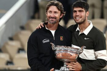 Juan Carlos Ferrero y Carlos Alcaraz