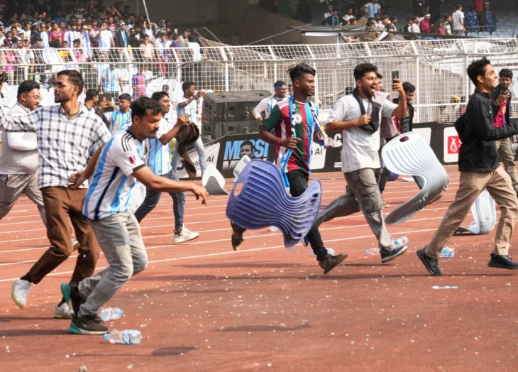 Messi destrozos India