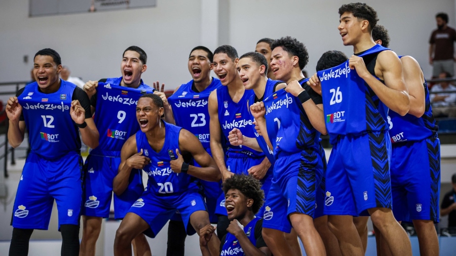 Venezuela avanza a semifinales del Sudamericano U17 tras derrotar a Chile 83-64