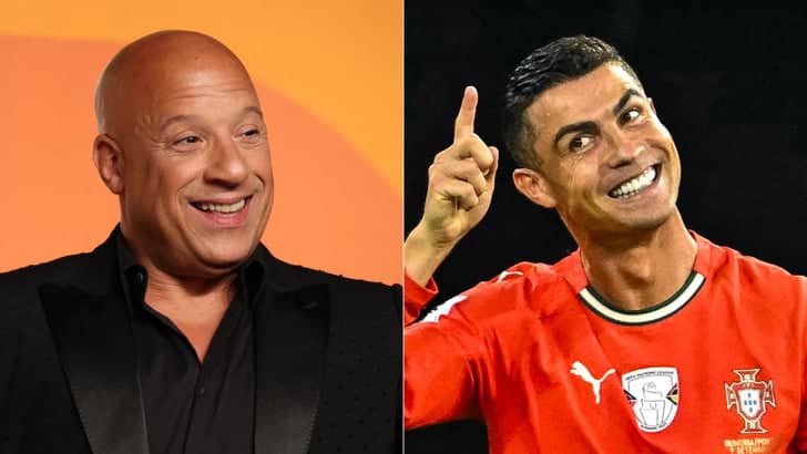 Vin Diesel Cristiano Ronaldo