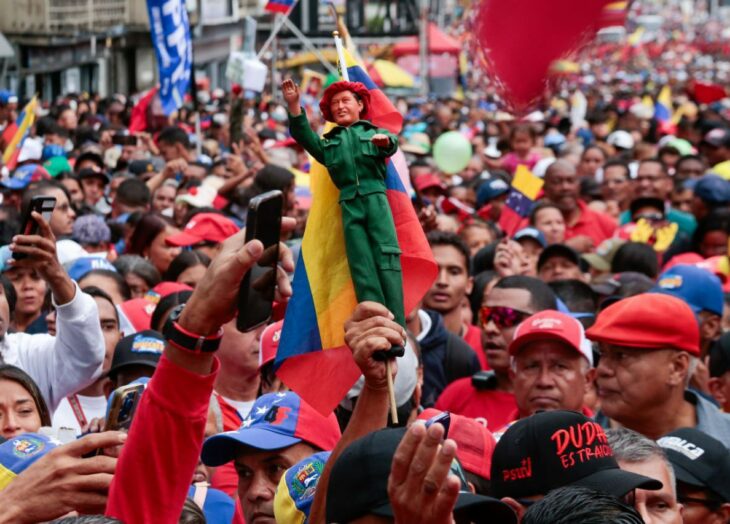 presidente maduro, marcha Psuv