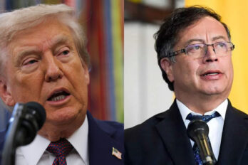 Donald Trump Gustavo Petro Colombia