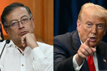 Gustavo Petro y Donald Trump