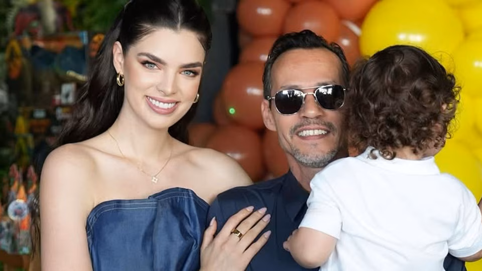 Marc Anthony y Nadia Ferreira