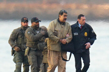 Nicolás Maduro y Cilia Flores