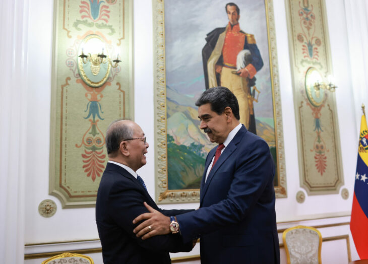 Qiu Xiaoqi, presidente Maduro