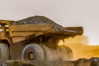 producción de minerales