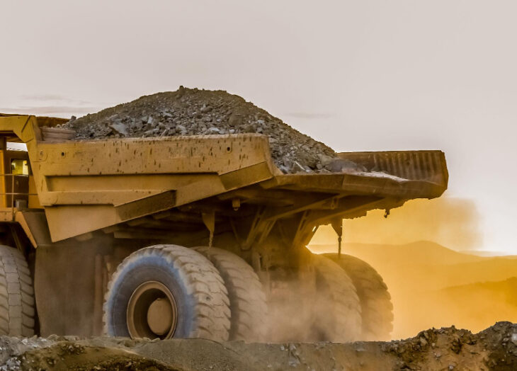 producción de minerales