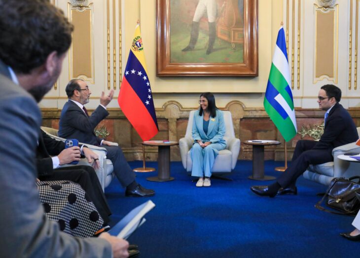 CAF Delcy Rodríguez