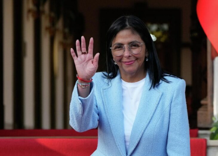 Presidenta encargada Delcy Rodríguez