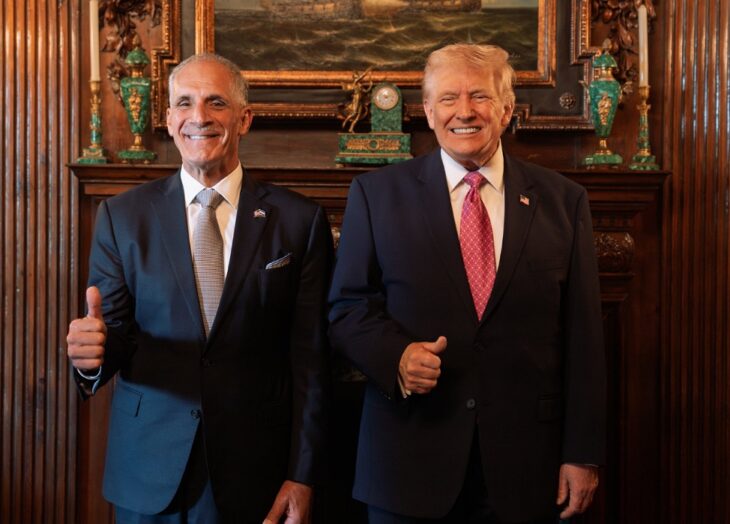 Donald Trump y Nasry Asfura