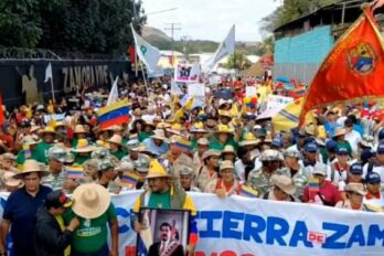 Ezequiel Zamora movilización