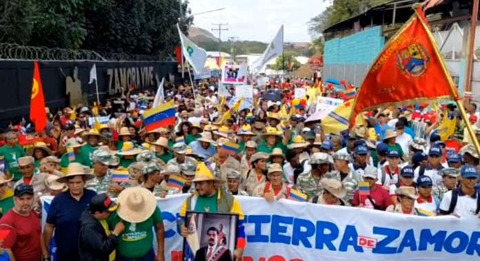 Ezequiel Zamora movilización