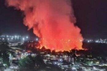 Incendio parque Guanta