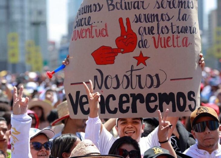 Juventud movilización Psuv Caracas