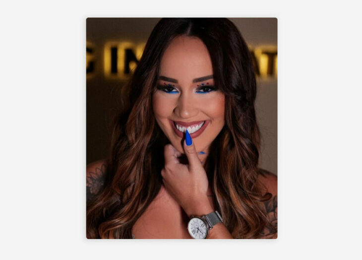 Monniky Daiane de Fraga Caldas influencer