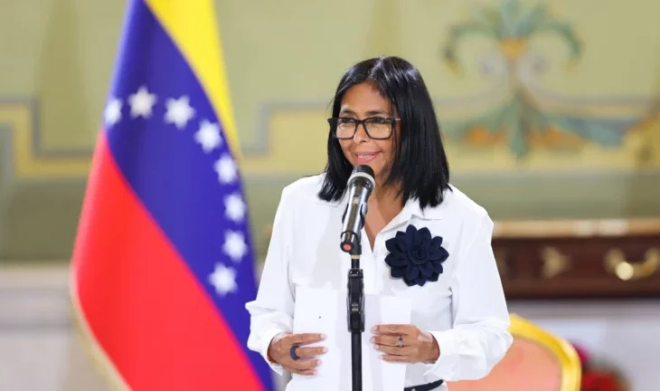 Gustavo Petro y Delcy Rodríguez