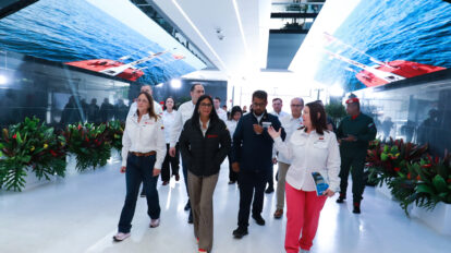 Presidenta (e) inaugura Centro Tecnológico y de Gestión de Datos de Hidrocarburos