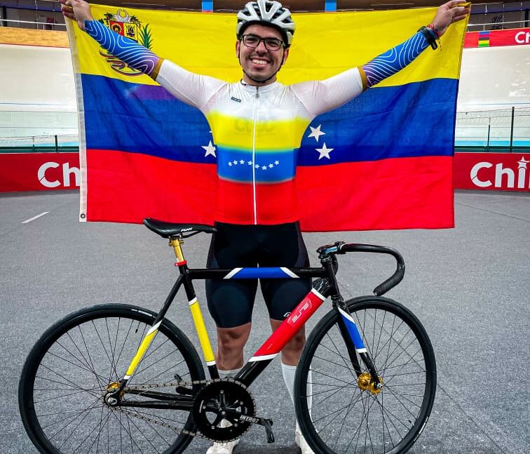 Ciclista guayanés Miguel Andarcia consolida su carrera en Chile