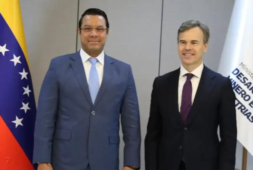 Barrett sostuvo una reunión con ministro de Minas