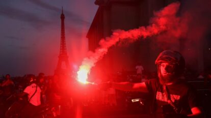 79 detenidos tras fuertes disturbios  por triunfo del PSG