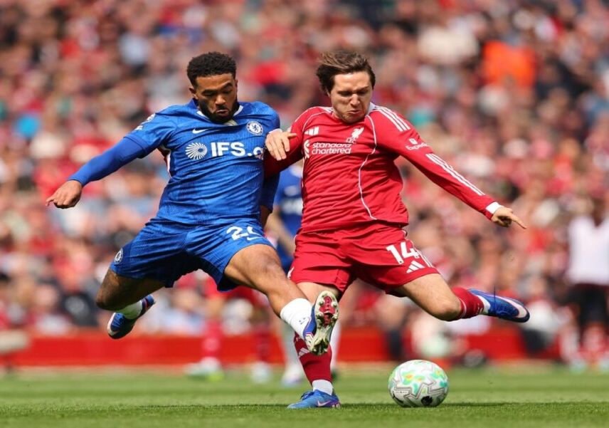Liverpool y Chelsea repartieron puntos en Anfield