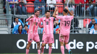 Leo Messi dirige el festín del Inter de Miami en Toronto
