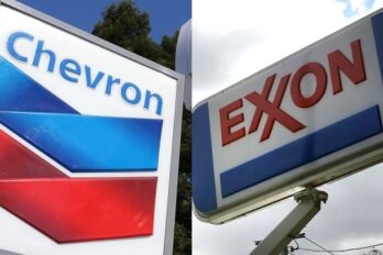 Chevron y ExxonMobil Trump