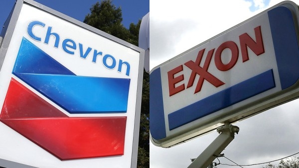 Chevron y ExxonMobil Trump