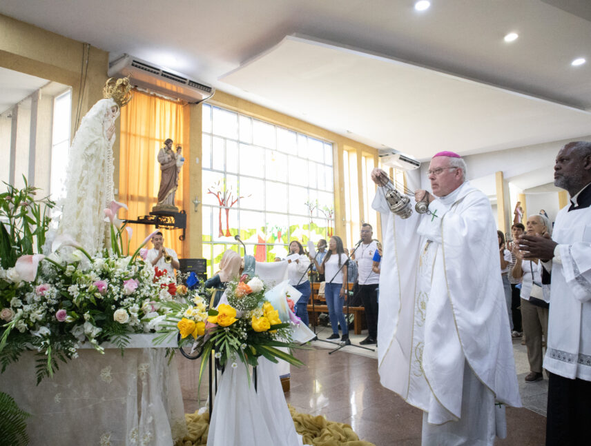 Nuncio apostólico celebra a la Virgen de Fátima en Ciudad Guayana