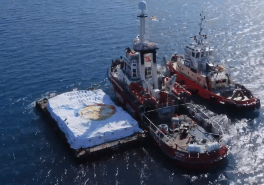 Zarpa rumbo a Gaza flotilla internacional con ayuda humanitaria