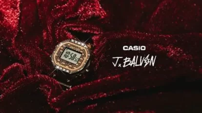 J Balvin convierte un reloj digital en una pieza de colección